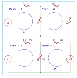 Single and Multi Mesh Analysis