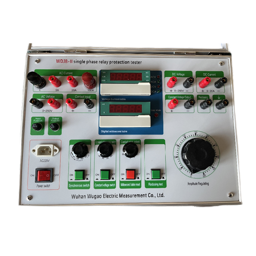 WDJB-II Single-phase Relay Protection Tester ( single-chip microcomputer)